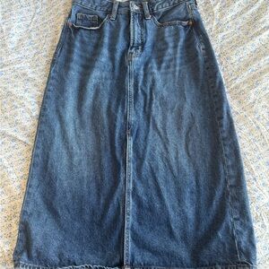 Old Navy Denim Midi Skirt